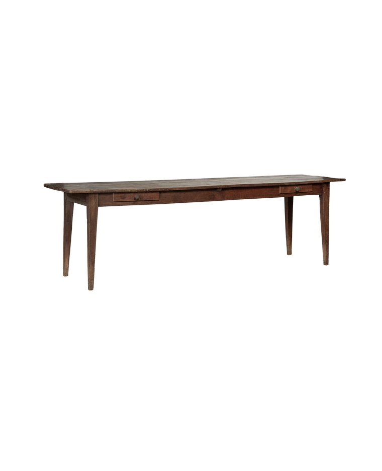 Two Drawer Dining Table