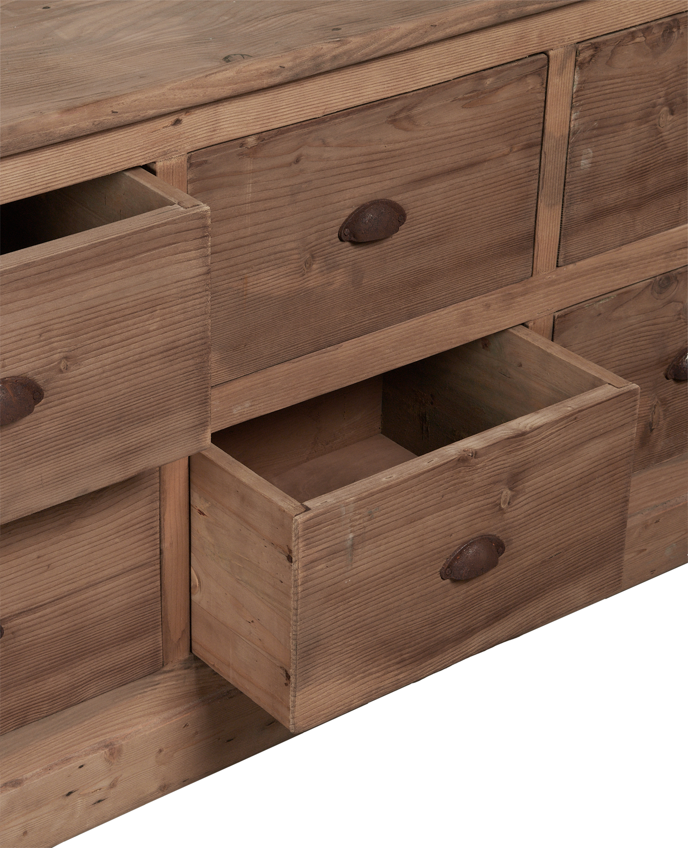 Vintage Apothecary Counter from France made of Wood