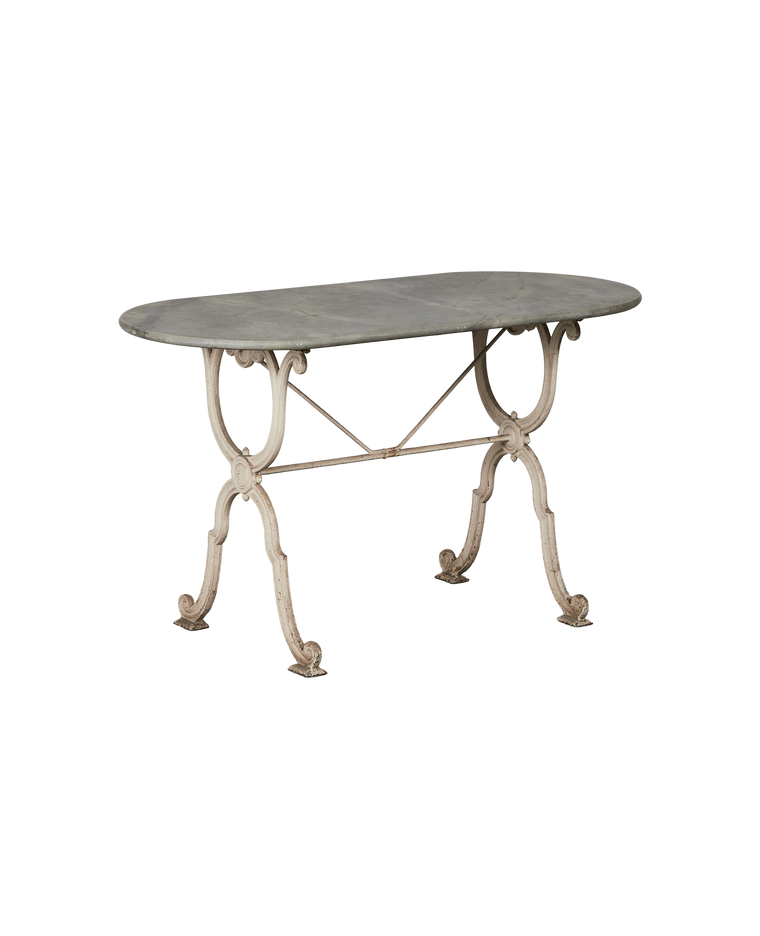 Marble Bistro Table - Oval