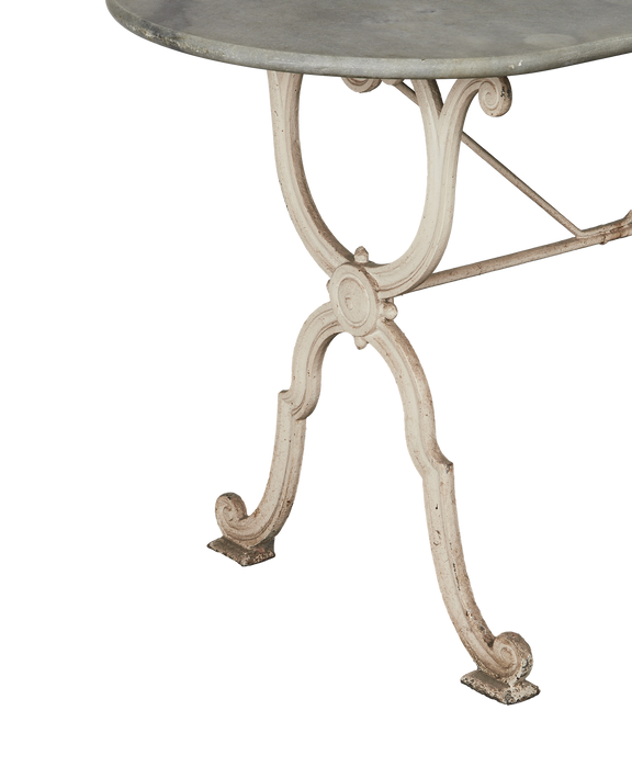 Marble Bistro Table - Oval