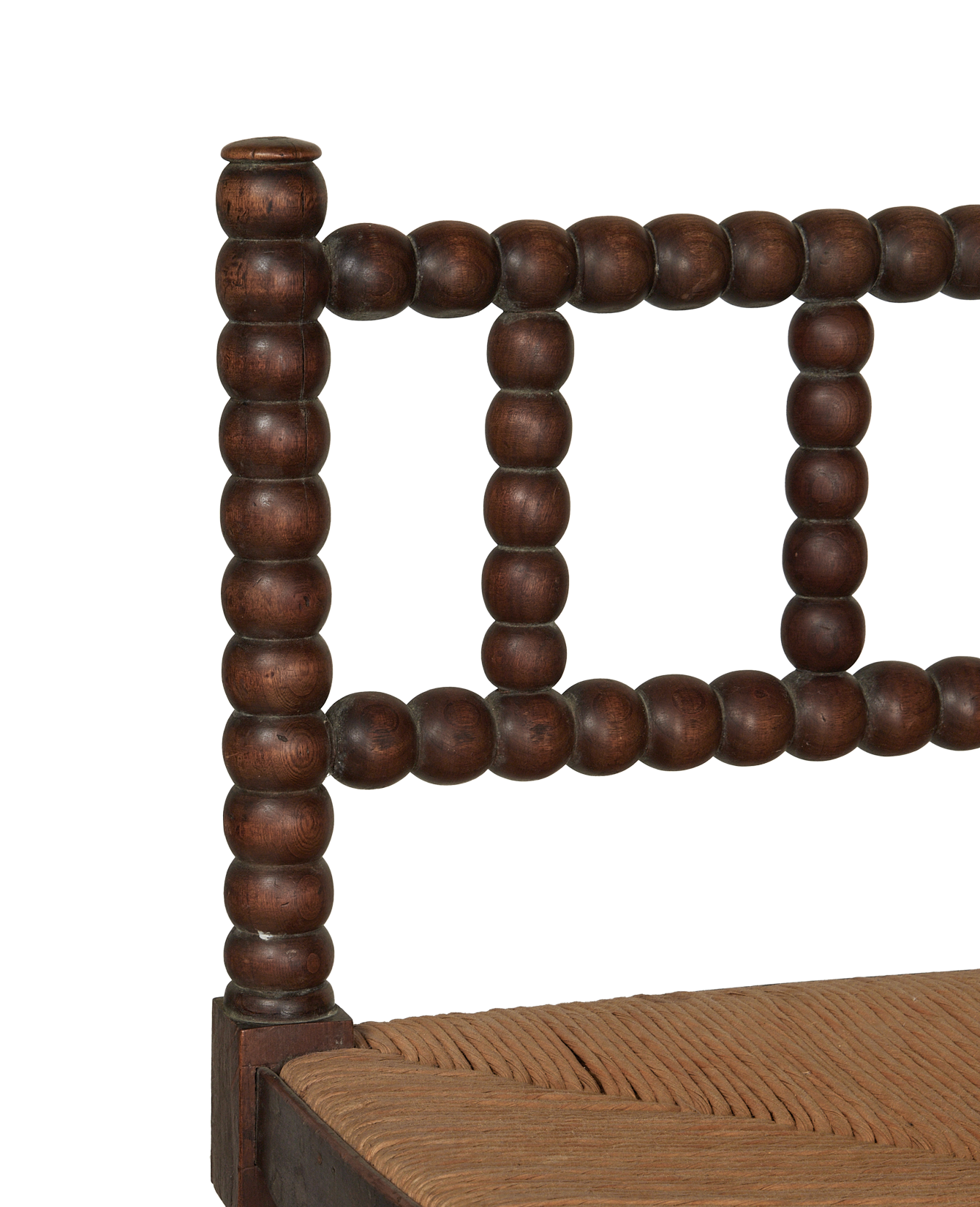 Antique Bobbin Chair - Corner from France made of Wood