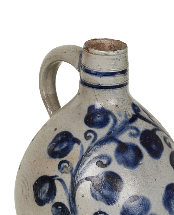 Jug - Blue Alsace Glaze