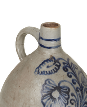 Jug - Blue Alsace Glaze
