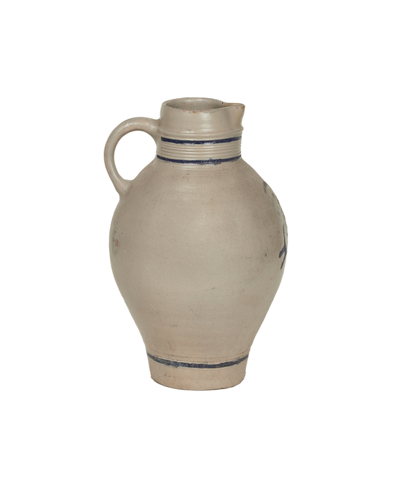 Jug - Blue Alsace Glaze