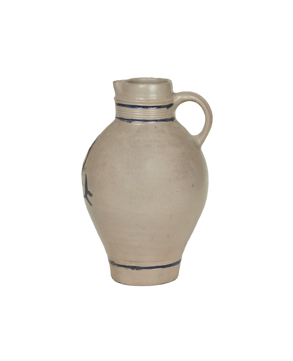 Jug - Blue Alsace Glaze