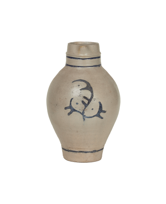 Jug - Blue Alsace Glaze