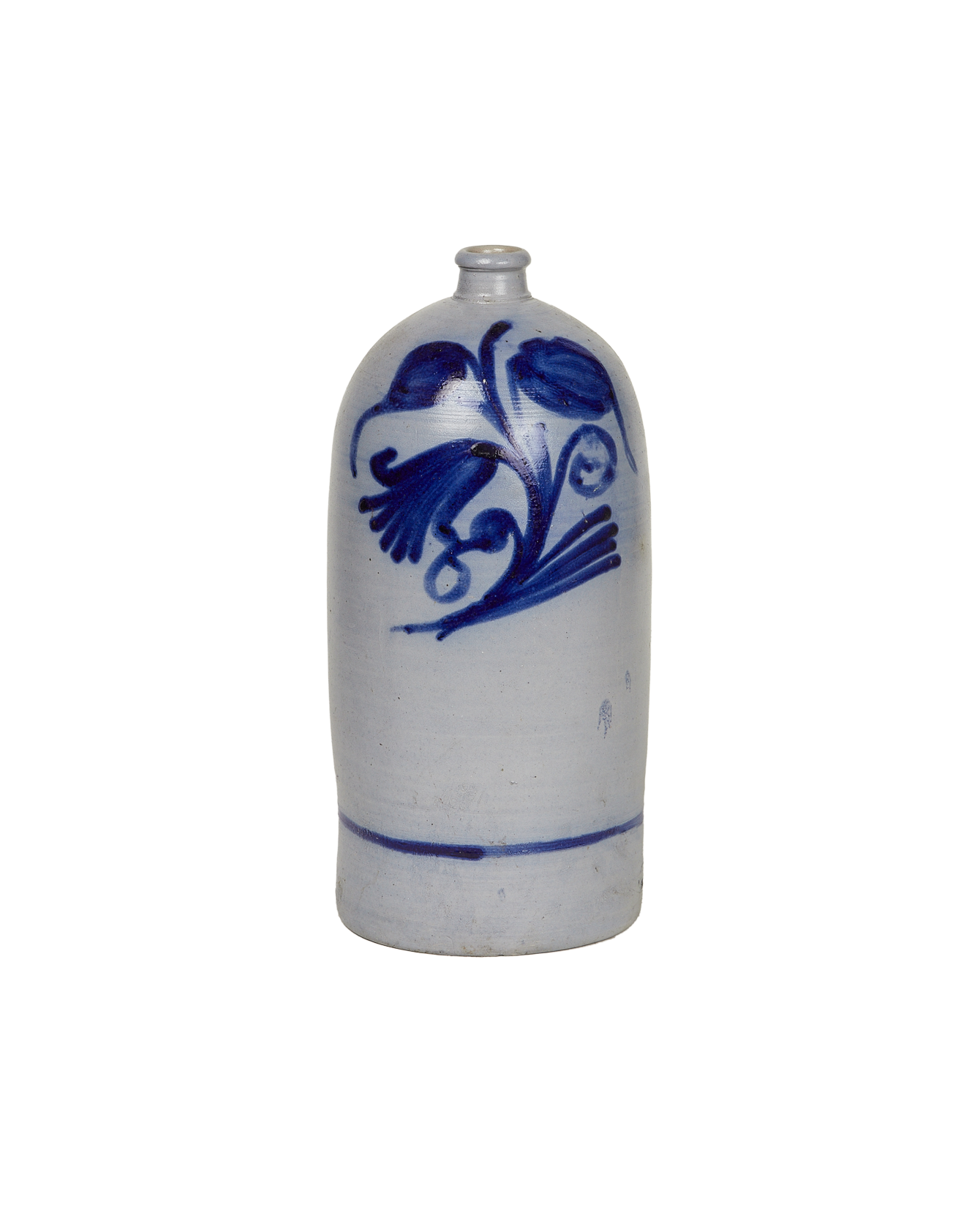 Antique Jug - Blue Alsace Glaze from France made of Ceramic