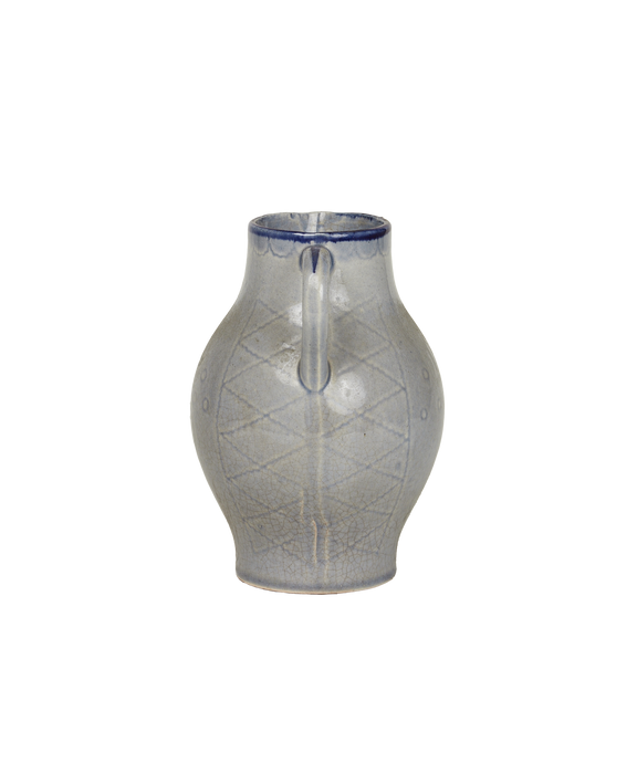 Pitcher - Blue Alsace Glaze