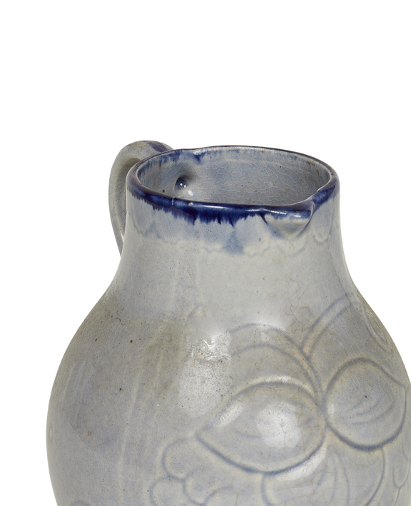Pitcher - Blue Alsace Glaze