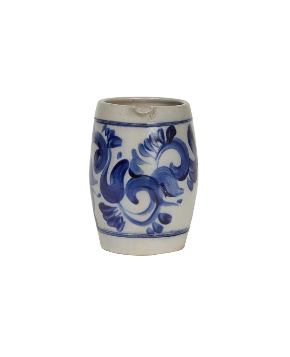 Pitcher - Blue Alsace Glaze