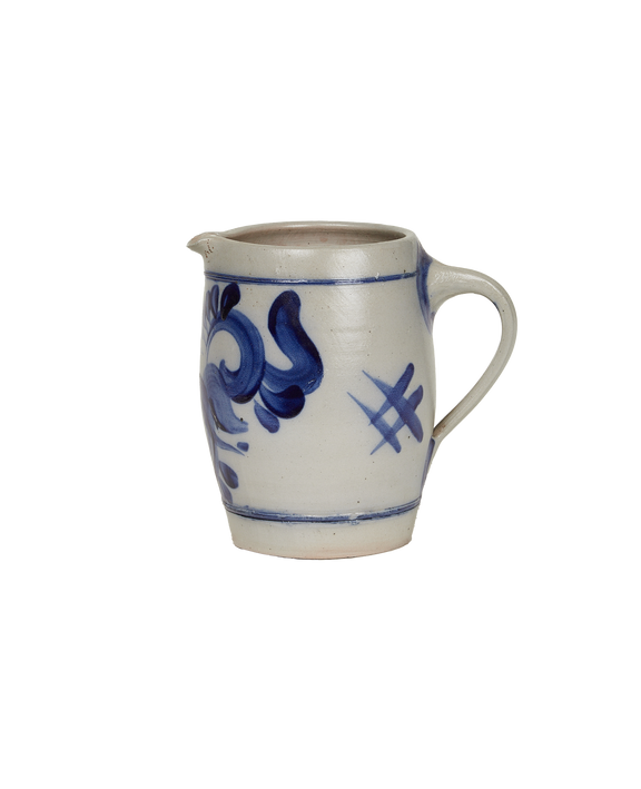 Pitcher - Blue Alsace Glaze