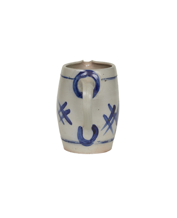 Pitcher - Blue Alsace Glaze