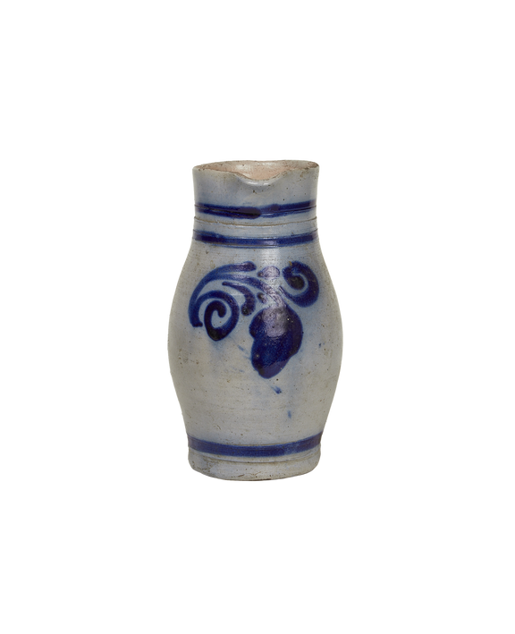 Pitcher - Blue Alsace Glaze