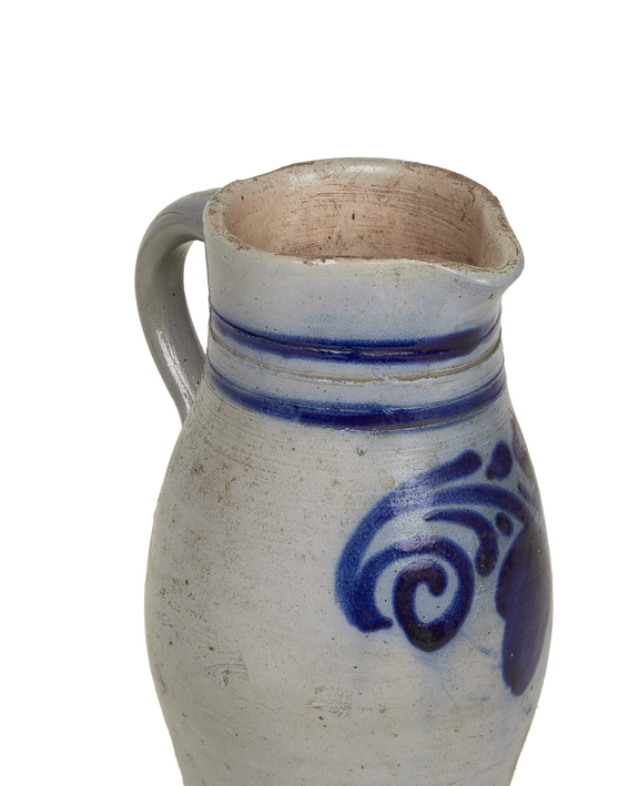 Pitcher - Blue Alsace Glaze