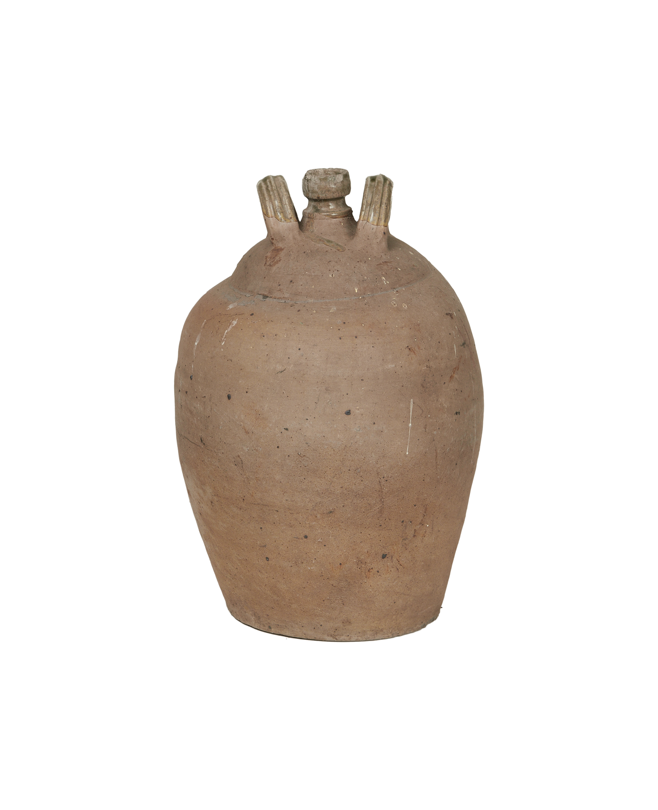 Antique Stoneware Jug from France made of Ceramic