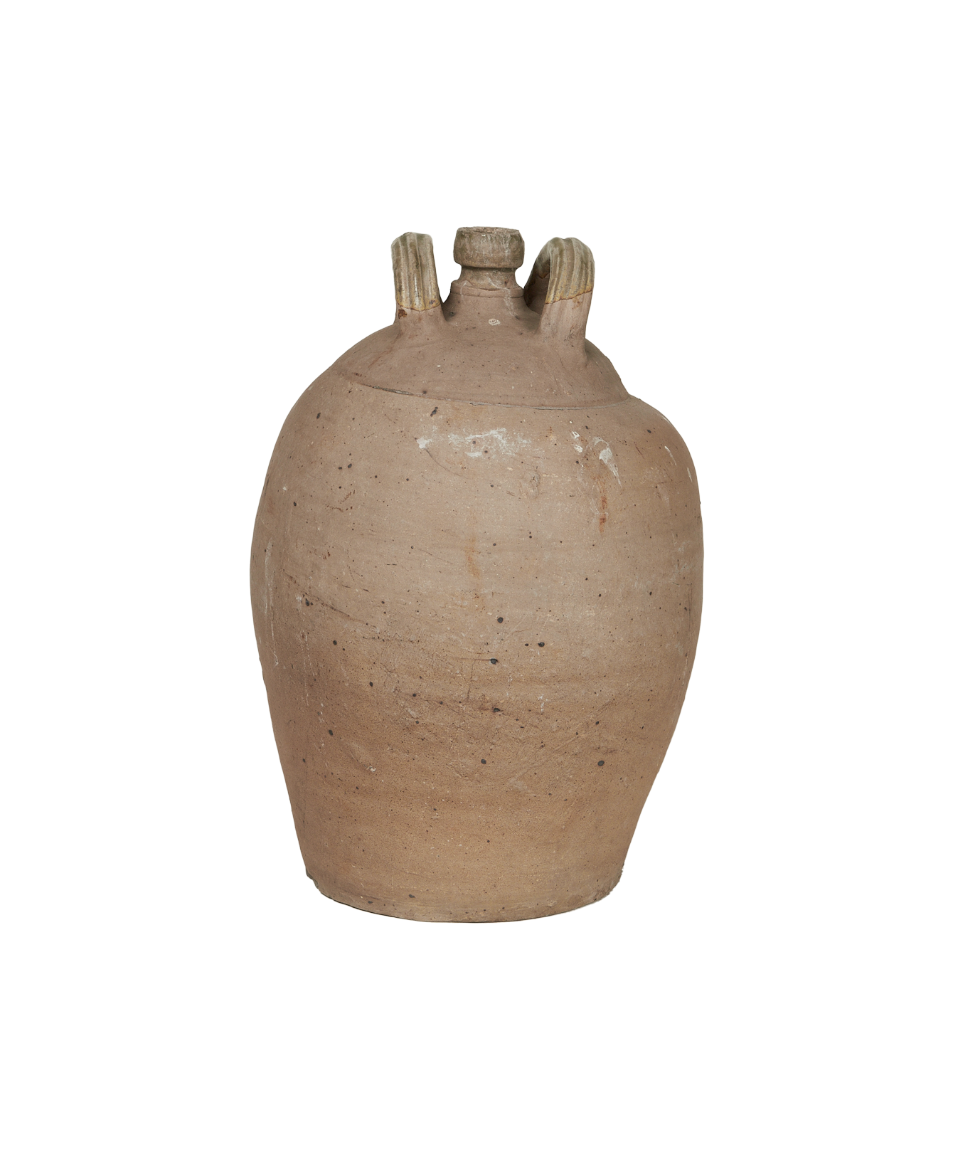 Antique Stoneware Jug from France made of Ceramic