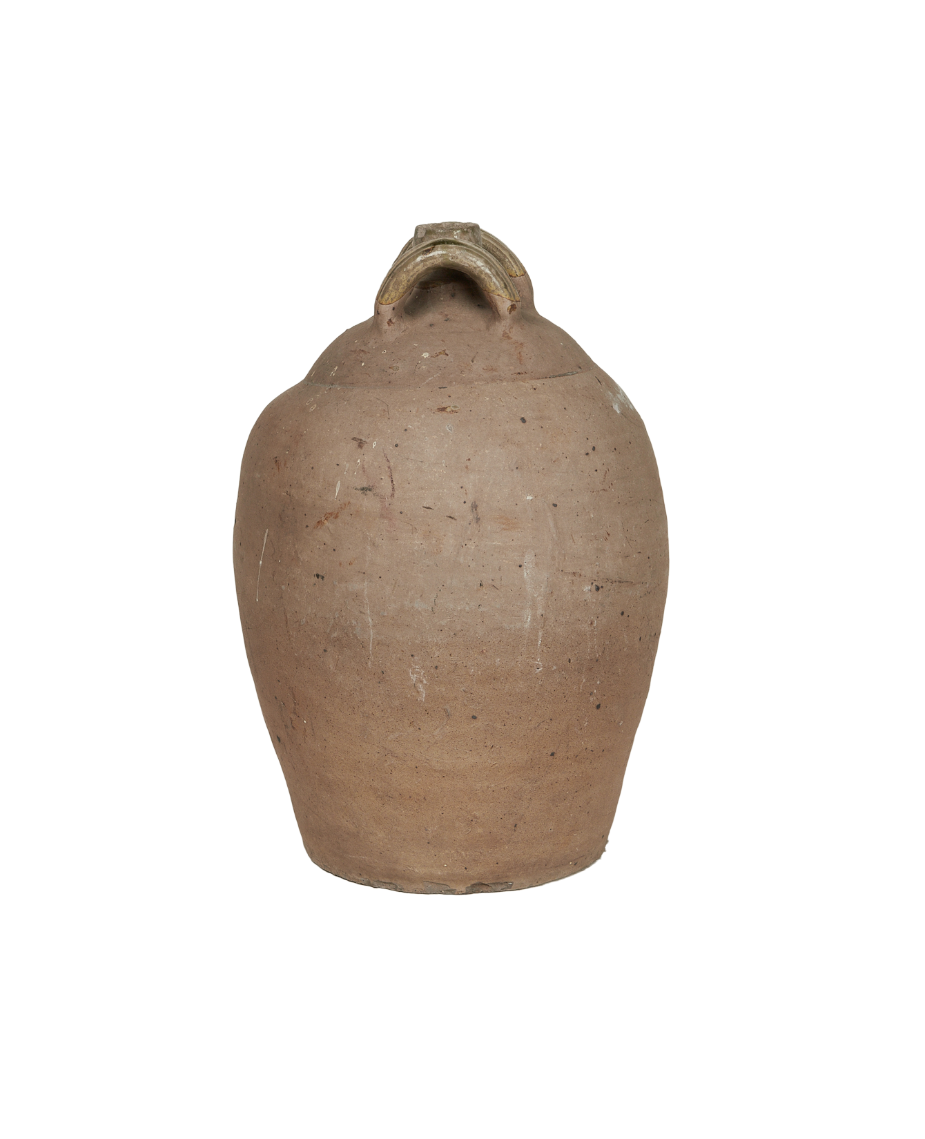 Antique Stoneware Jug from France made of Ceramic