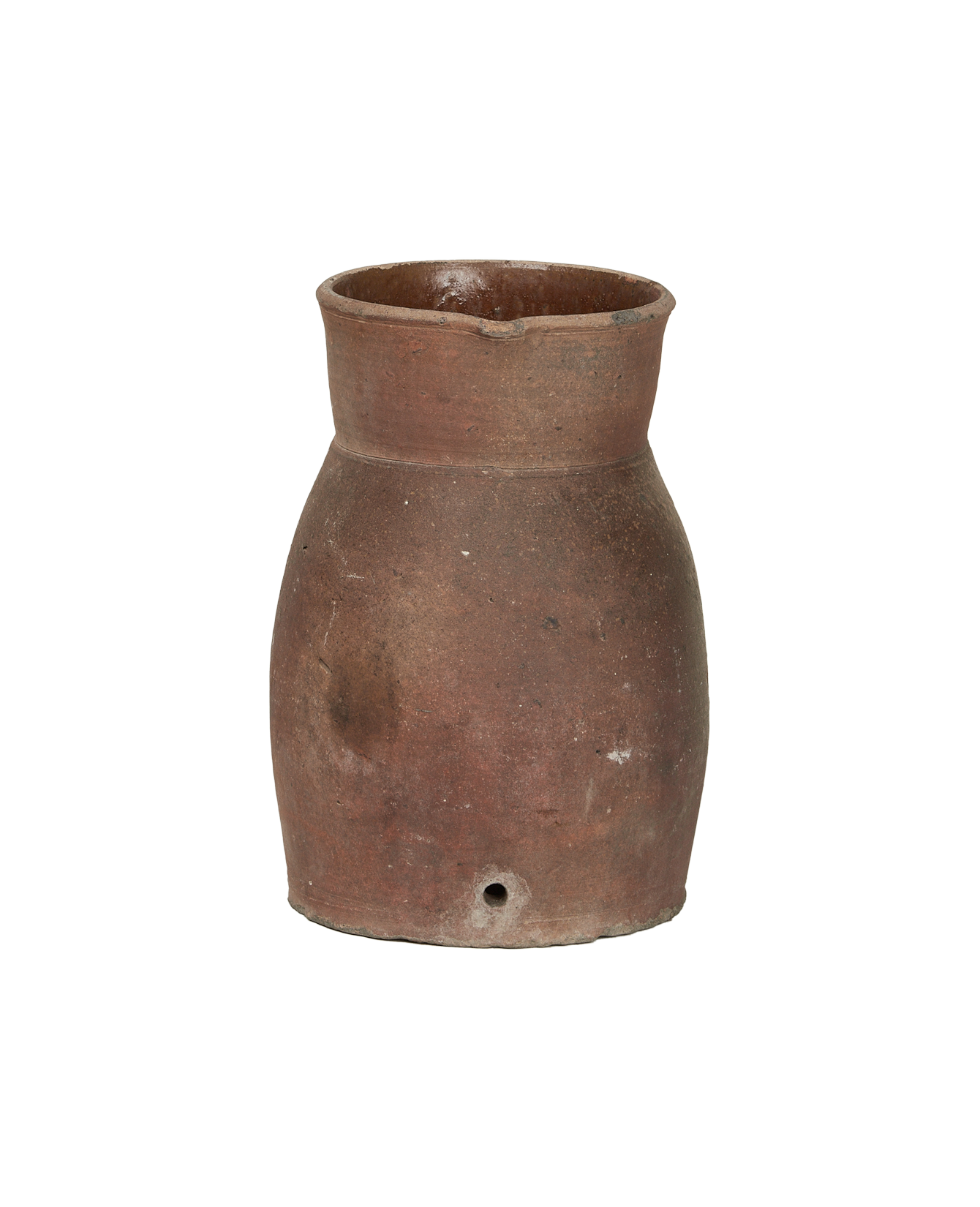 Antique Stoneware Pitcher from France made of Ceramic