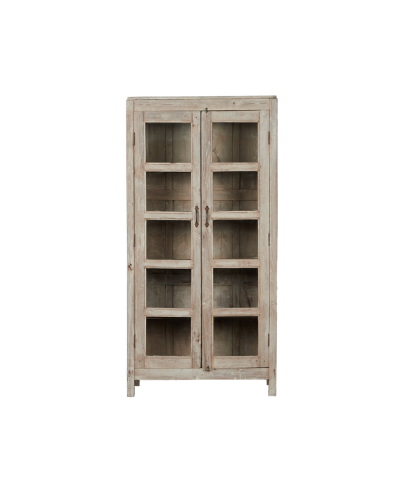 Wood Cabinet - Bleached