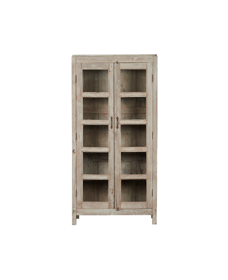 Wood Cabinet - Bleached