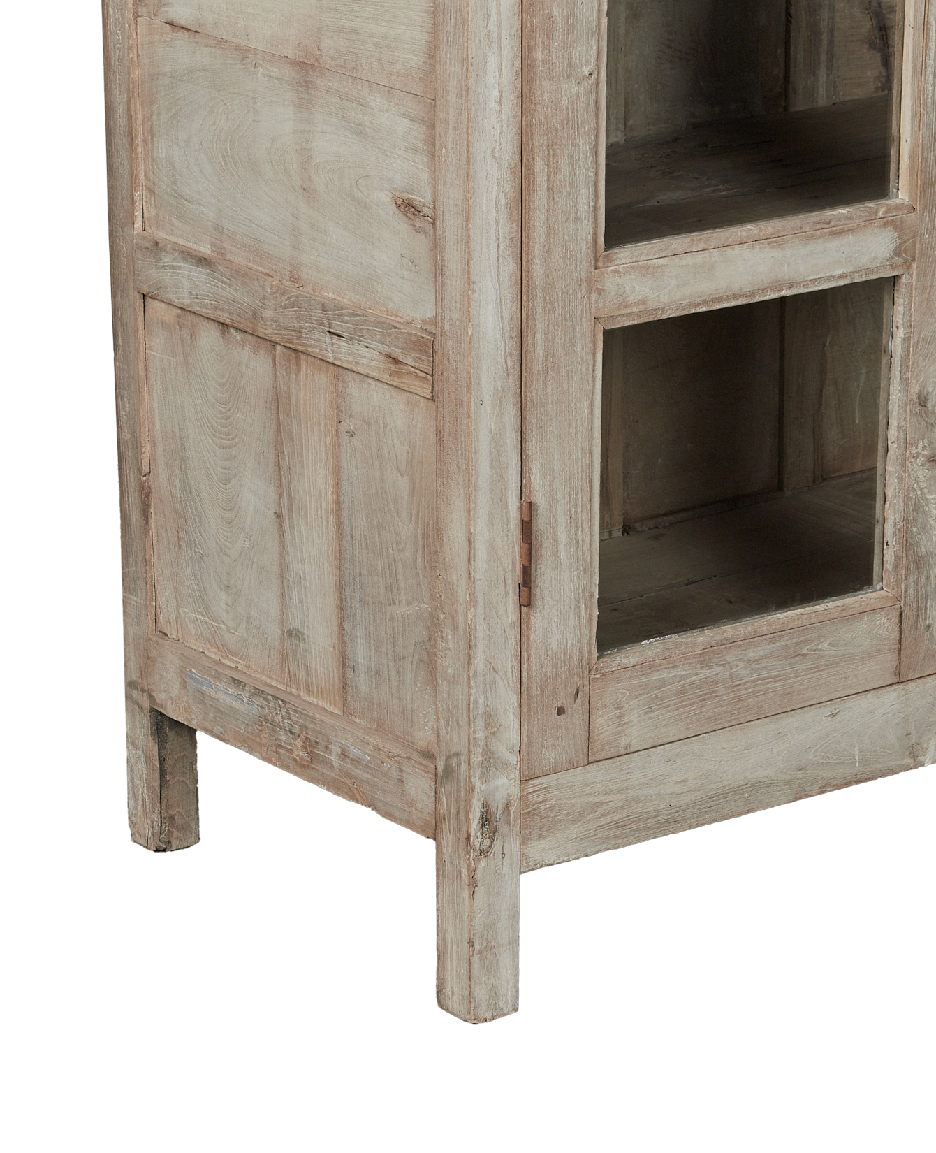 Vintage Wood Cabinet - Bleached from India made of Wood