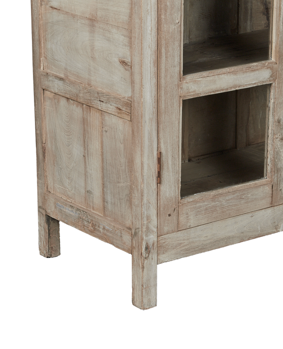 Wood Cabinet - Bleached