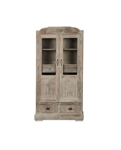 Wood Cabinet - Bleached