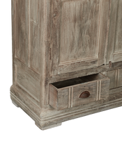 Wood Cabinet - Bleached