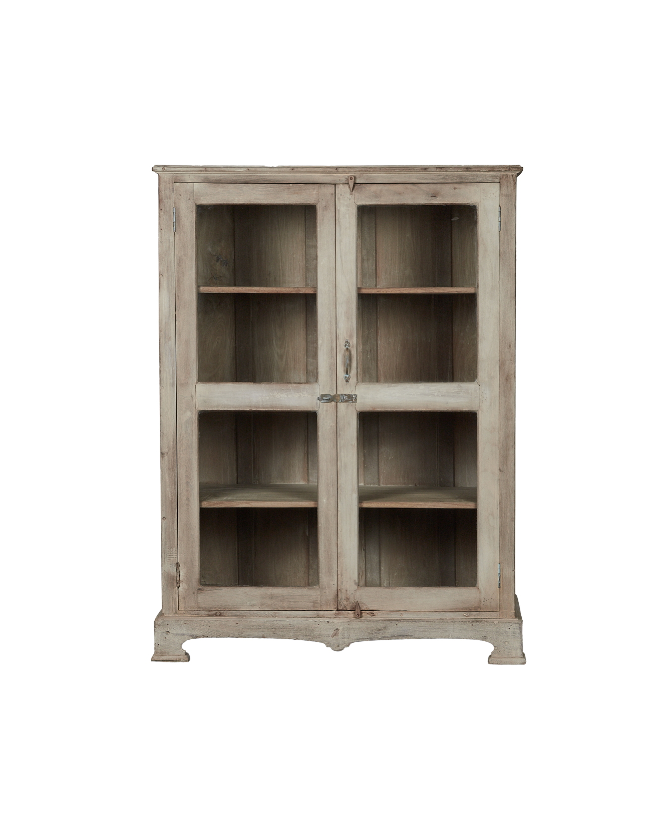 Vintage Wood Cabinet - Bleached from India made of Wood