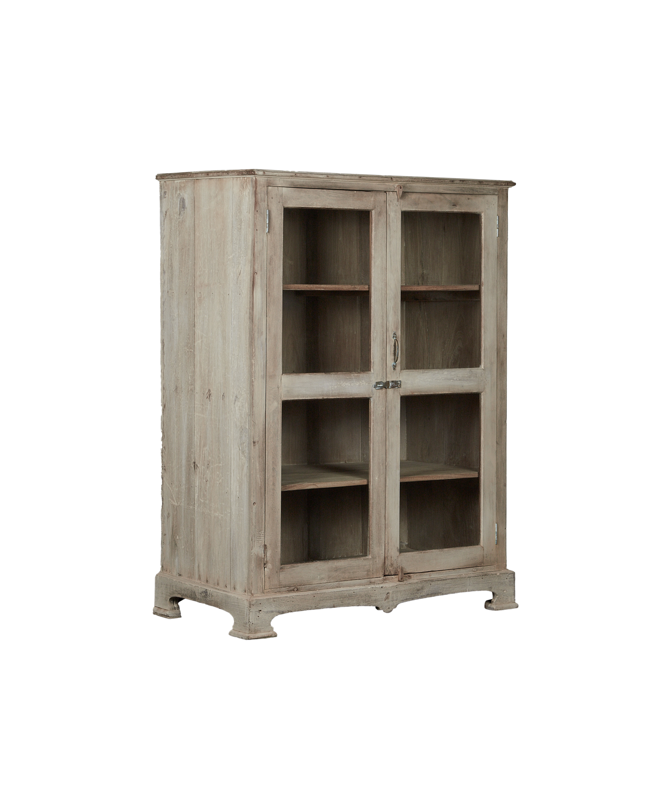 Vintage Wood Cabinet - Bleached from India made of Wood