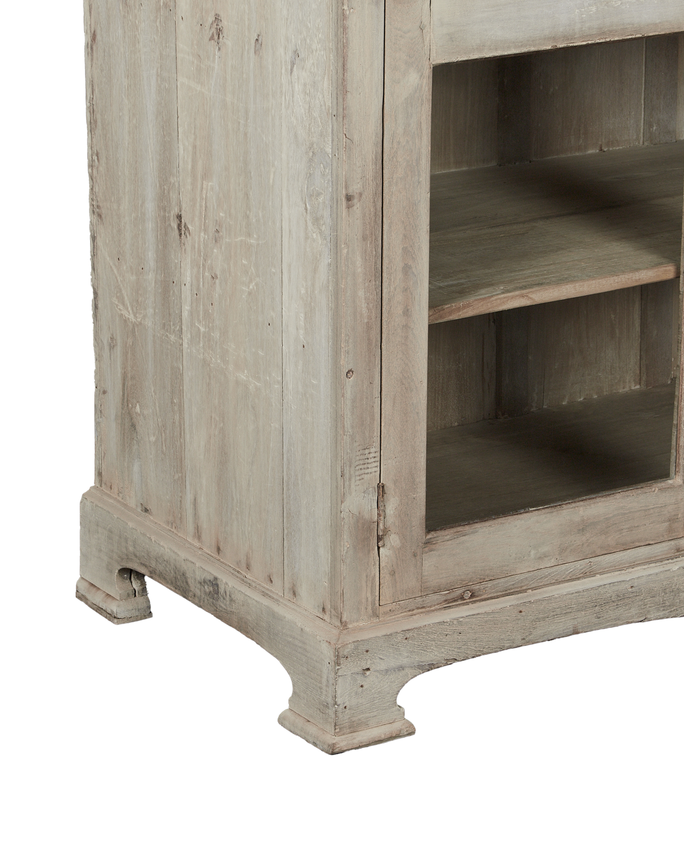 Vintage Wood Cabinet - Bleached from India made of Wood