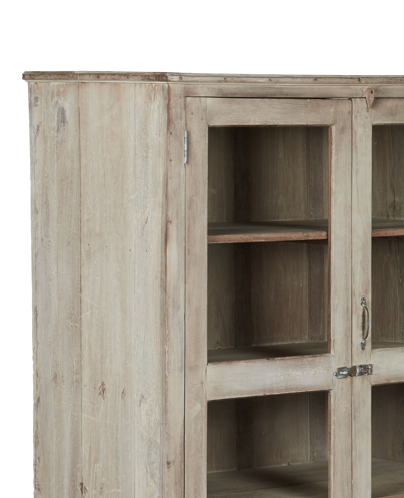 Vintage Wood Cabinet - Bleached from India made of Wood