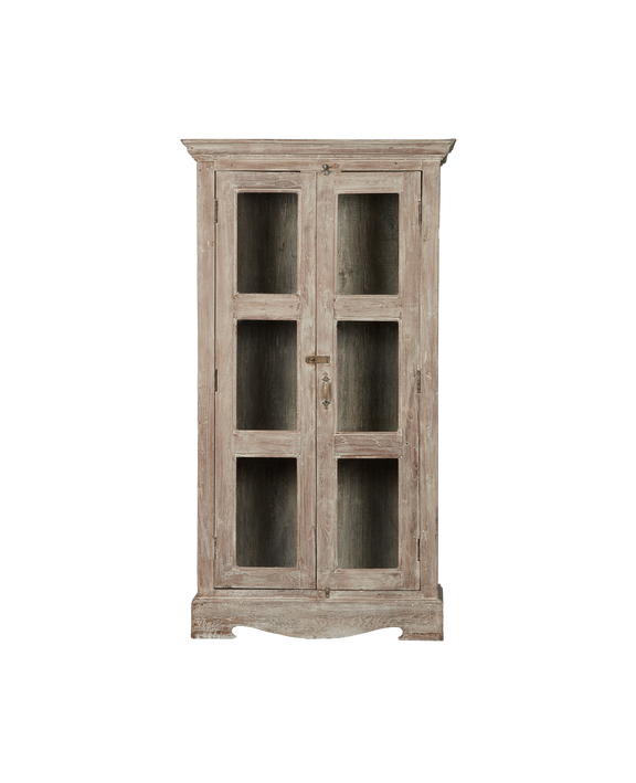 Wood Cabinet - Bleached