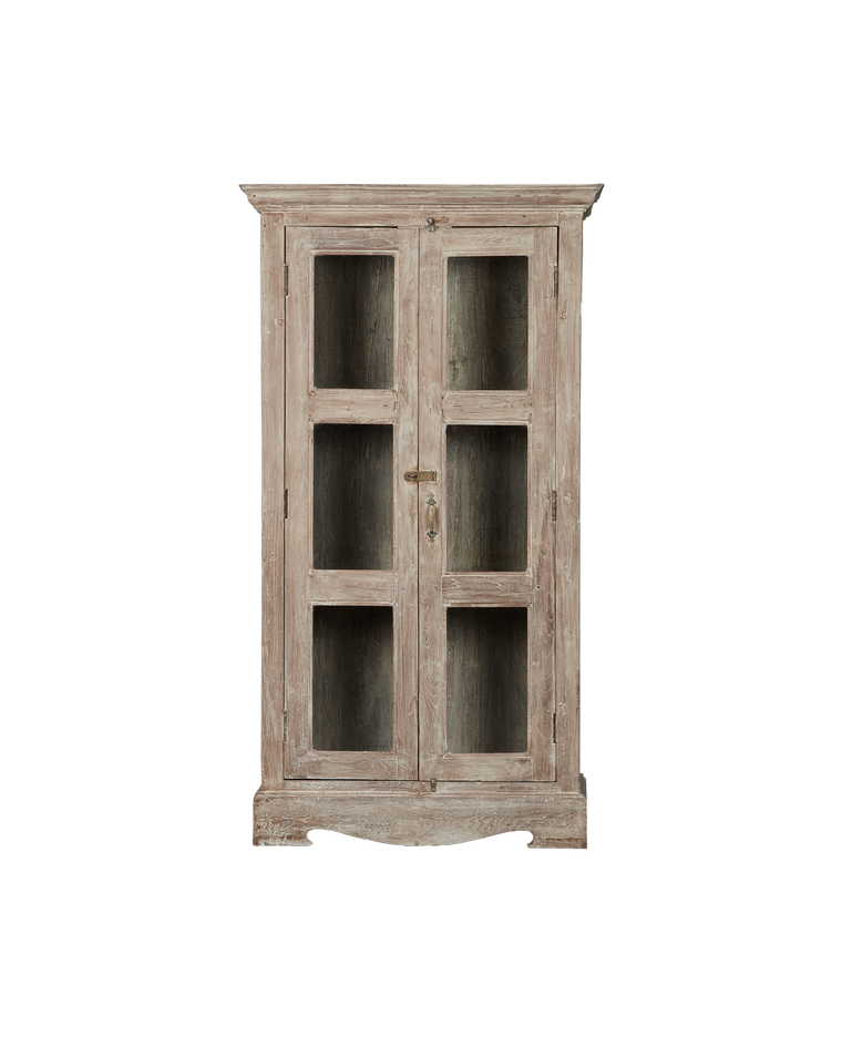 Wood Cabinet - Bleached