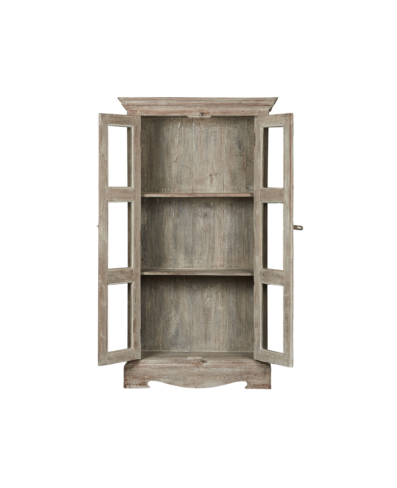 Vintage Wood Cabinet - Bleached from India made of Wood