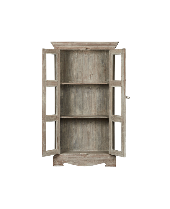 Wood Cabinet - Bleached