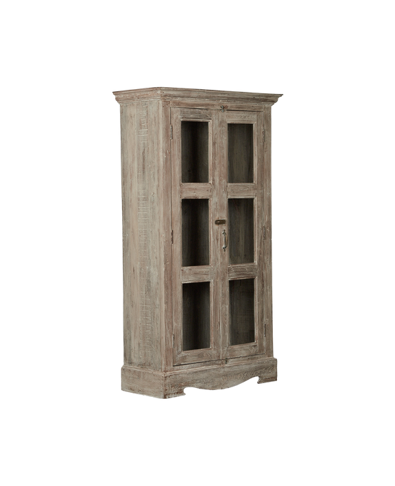 Wood Cabinet - Bleached