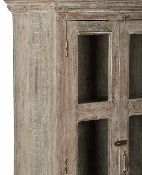 Wood Cabinet - Bleached