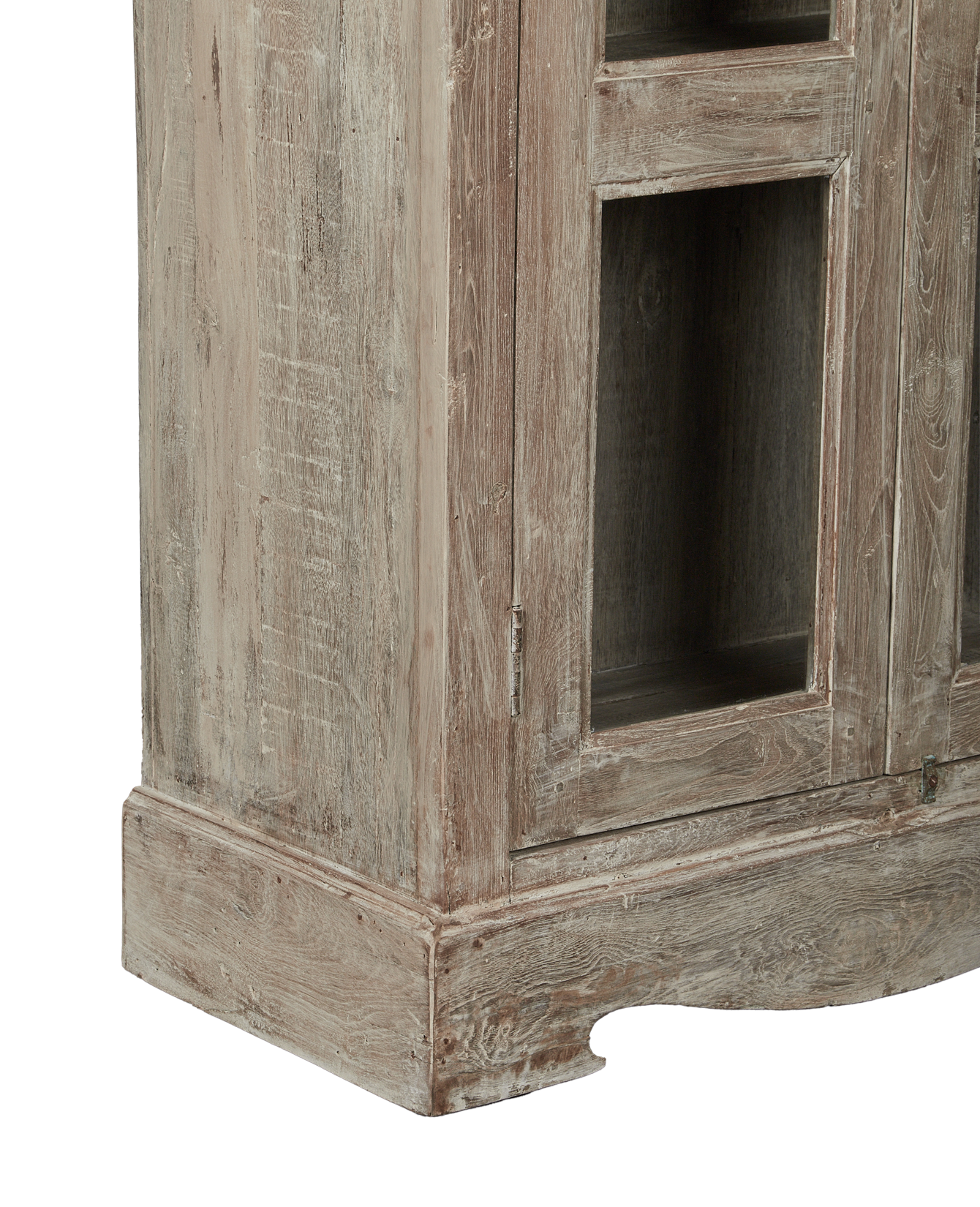Vintage Wood Cabinet - Bleached from India made of Wood