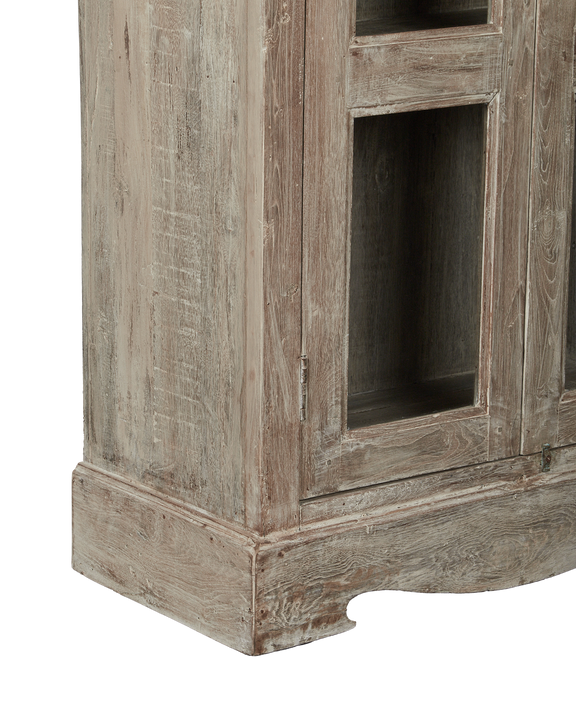 Wood Cabinet - Bleached
