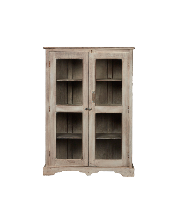 Wood Cabinet - Bleached