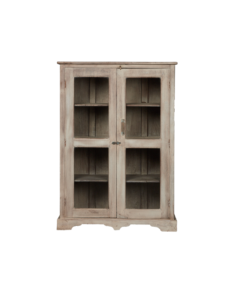Wood Cabinet - Bleached