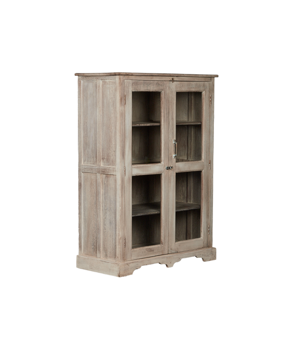 Wood Cabinet - Bleached