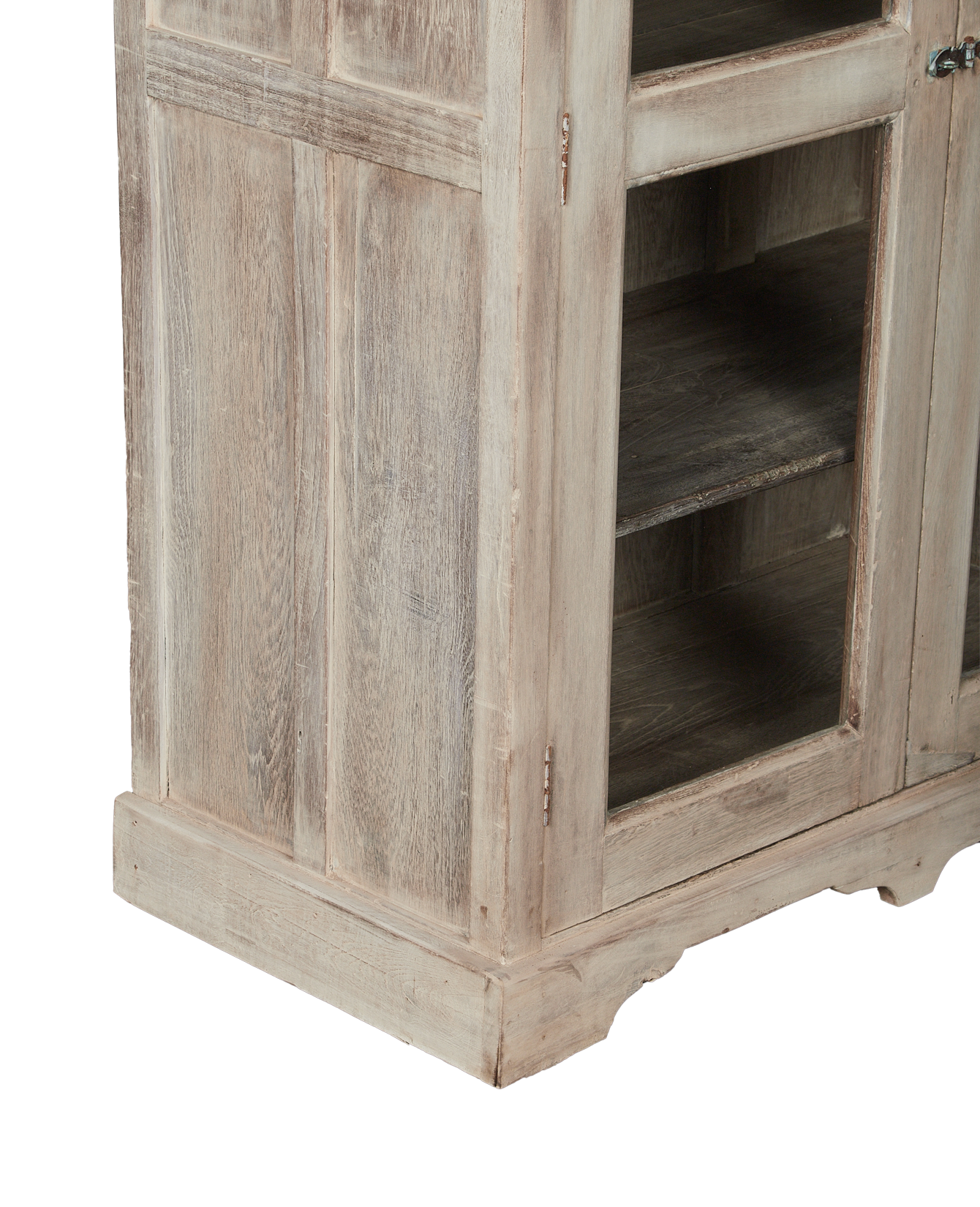 Vintage Wood Cabinet - Bleached from India made of Wood