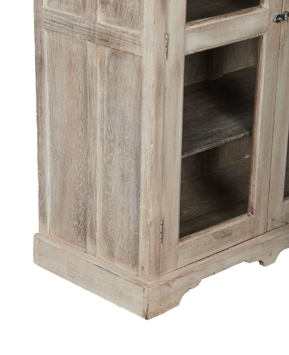 Wood Cabinet - Bleached