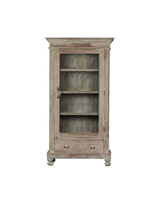 Wood Cabinet - Bleached