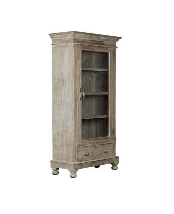 Wood Cabinet - Bleached