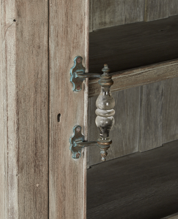 Wood Cabinet - Bleached