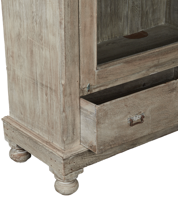Wood Cabinet - Bleached