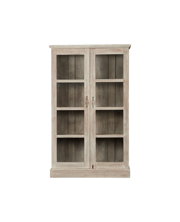 Wood Cabinet - Bleached